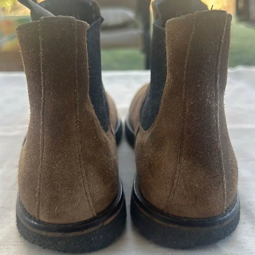 To Boot New York Brown Suede Men’s Chelsea Boots 10